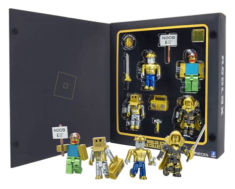 Roblox 15th Anniversary Roblox Icons Gold Collectors Set Exclusive 