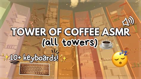 Roblox ASMR Cozy Tower (Roblox Keyboard ASMR Sounds Quiet 