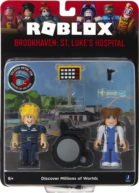 Roblox Action Collection - Brookhaven: St. Luke\'s  - Amazon.com