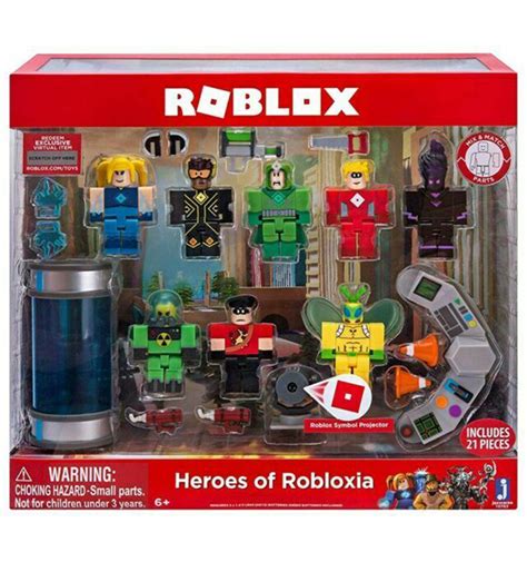 Roblox Action Collection - Heroes of Robloxia Playset  - Amazon.com