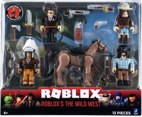 Roblox Action Collection - Roblox\'s The Wild West Figures 6pk 