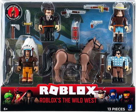 Roblox Action Collection - The Wild West Five Figure  - Amazon.com