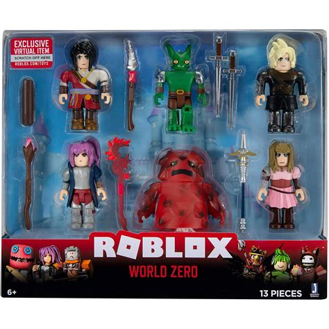 Roblox Action Collection - World Zero Six Figure Pack  - Amazon.com