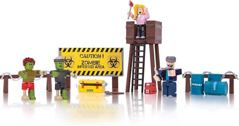 Roblox Action Collection - Zombie Attack Playset  - Amazon.com