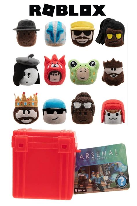 Roblox Action Collection Arsenal Operatives Micro Plush Mystery 