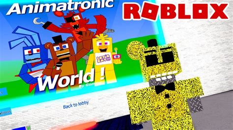 Roblox Animatronic World Hack - YouTube