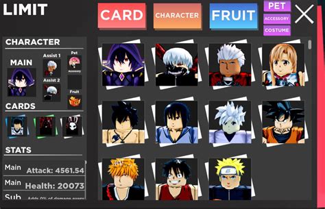 Roblox Anime Console