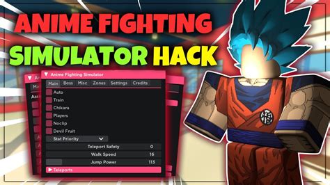 Roblox Anime Fighting Simulator Updated Hack/Script Auto farm boss