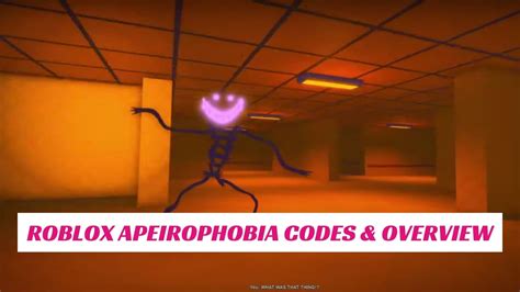 Roblox Apeirophobia Codes (May 2023)