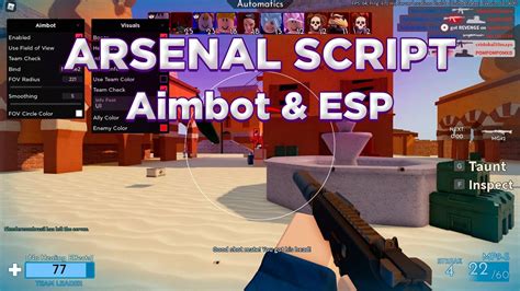 Roblox Arsenal Hack 2023 (ESP, Aimbot) Free Script Download
