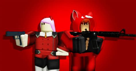 Roblox Arsenal Red Panda and Ace Pilot by MrkindRBLX on 