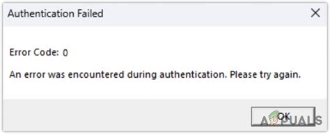 Roblox Authentication Failed Error 0