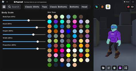 Roblox Avatar Customization