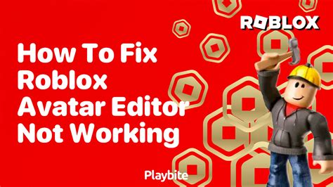 Roblox Avatar Editor Not Working: Find Out Why Is Roblox Avatar 