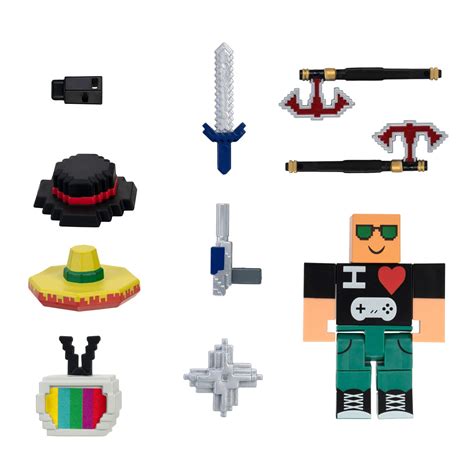 Roblox Avatar Shop Series Collection - Retro 8-Bit Gamer Figure 
