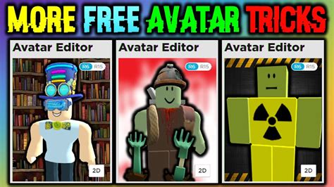 Roblox Avatar Tricks That Cost 0 Robux! - YouTube