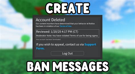 Roblox Ban Maker on Direct.me