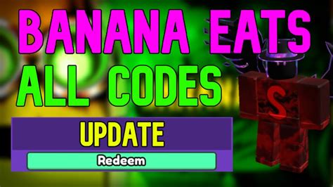 Roblox Banana Eats Codes (July 2023) | Roblox Den
