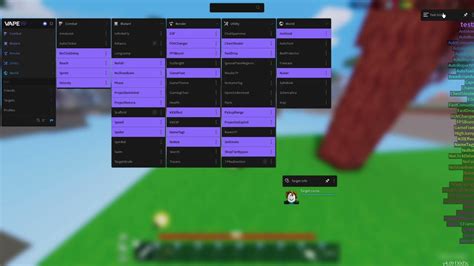 Roblox Bedwars Script VAPE V4 + Config!