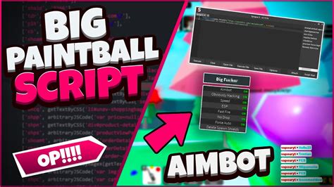 Roblox Big Paintball script pastebin 2022 - YouTube