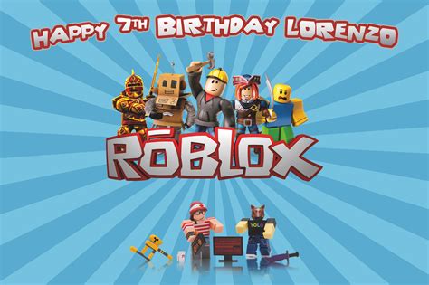 Roblox Birthday Banner - Amazon.co.uk
