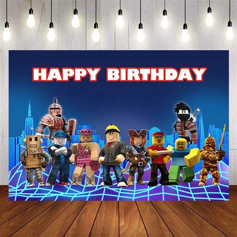 Roblox Birthday Banner - Amazon.com