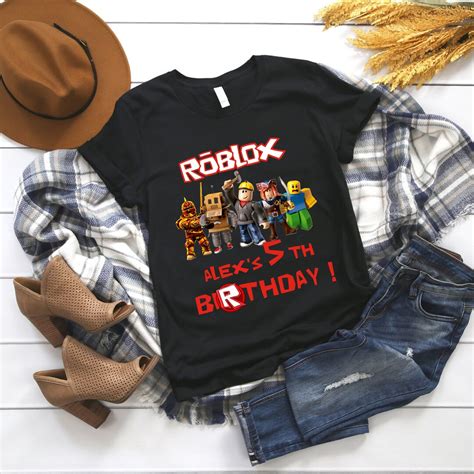 Roblox Birthday Shirt - Etsy