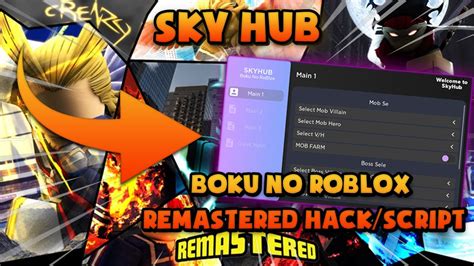 Roblox Boku No Roblox: Remastered Hack/Script AUTO FARM 