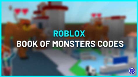 Roblox Book of Monsters Codes (June 2023) - Pro Game Guides
