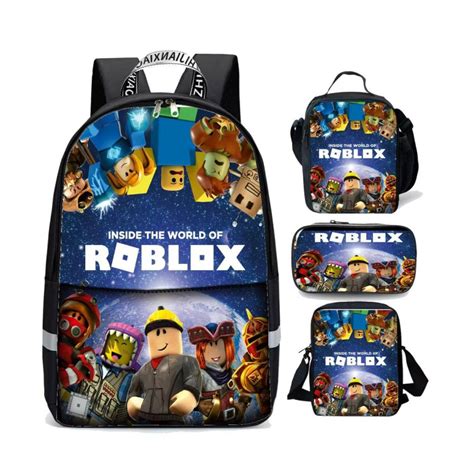 Roblox Bookbag With Lunch Box - Etsy