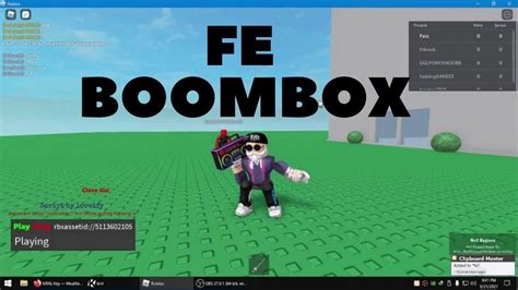 Roblox Boombox Script FE (Works) - Pastebin.com