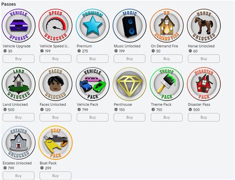 Roblox Brookhaven RP Game Pass