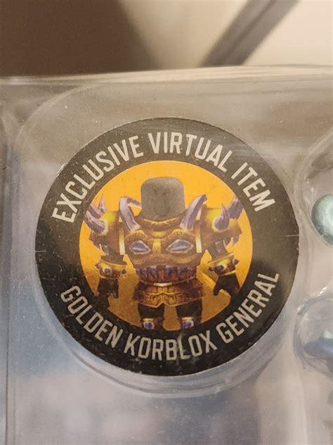 Roblox CHAMPION Virtual Code - GOLDEN KORBLOX GENERAL 