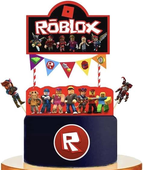 Roblox Cake Toppers - Amazon.co.uk