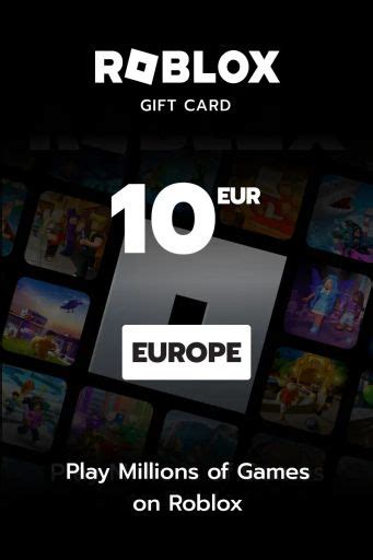 Roblox Card 10 EUR - Roblox Key - EUROPE