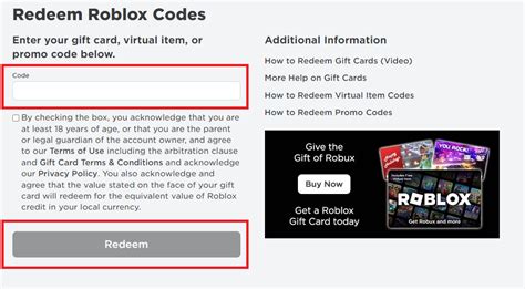 Roblox Card Activation