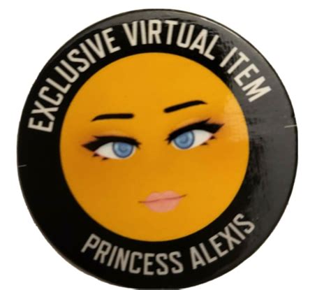 Roblox Celebrity Series 8: Princess Alexis-Virtual Code ONLY 