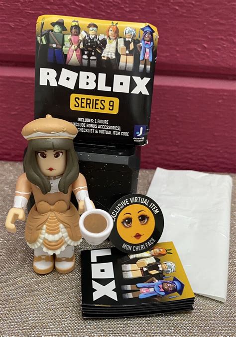 Roblox Celebrity Series 9: Mon Cheri Face-Virtual Code ONLY 