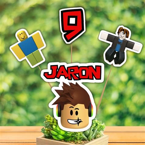 Roblox Centerpieces for Birthdays and Parties Roblox - Etsy