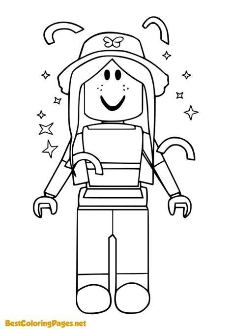 Roblox Character Coloring Pages