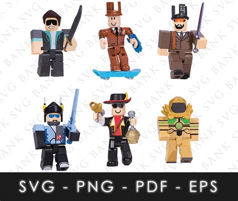 Roblox Character Svg - Etsy