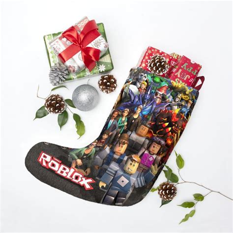 Roblox Christmas Stocking, Roblox Stocking, Roblox Gift Idea 