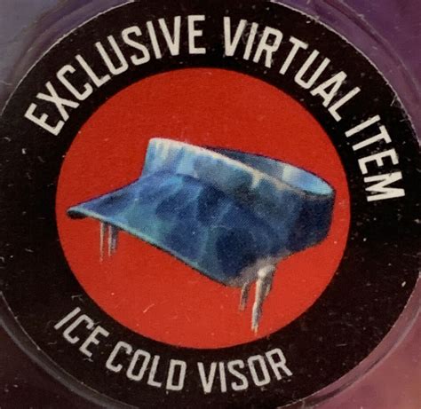 Roblox Classics Series 6 Ice Cold Visor Code Sent Messages | eBay