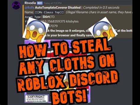 Roblox Clothes Stealing Bot