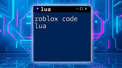 Roblox Code Automation with Lua Code Templates in Roblox 
