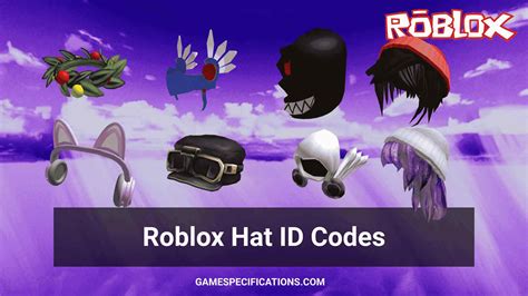Roblox Codes For Hats