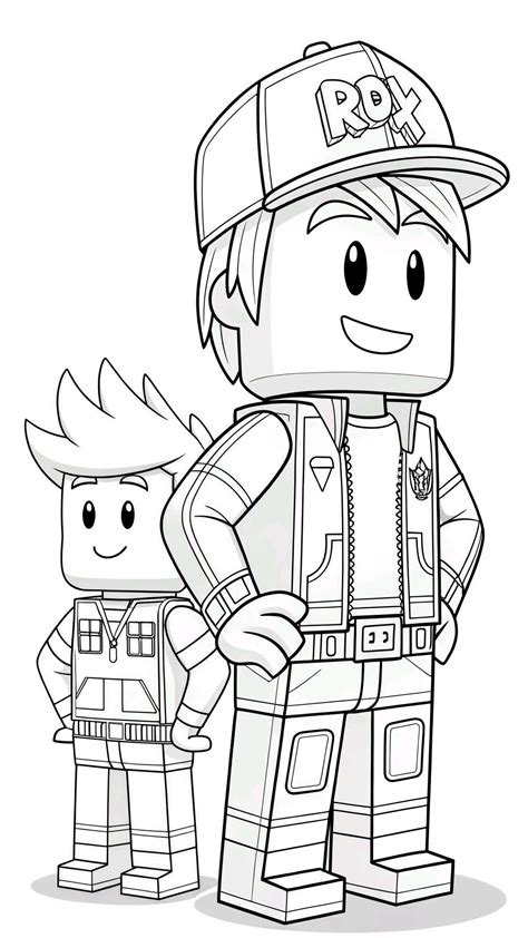 Roblox Coloring Book: Funny Coloring Book for Kids by Starboy 