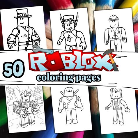 Roblox Coloring Book: Halloween Coloring Book for your Kids by 