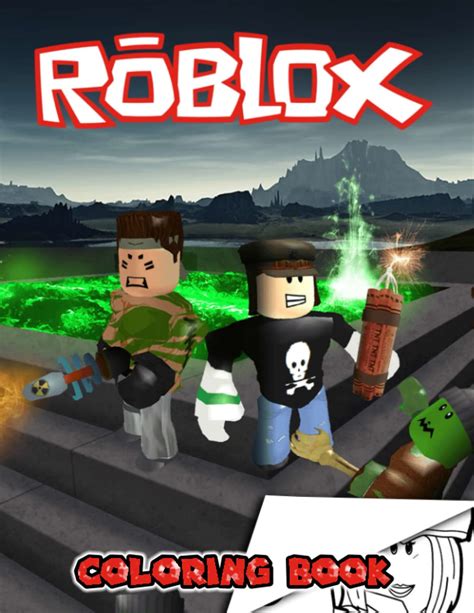 Roblox Coloring Book : Roblox Jumbo Coloring Book For all Fans 