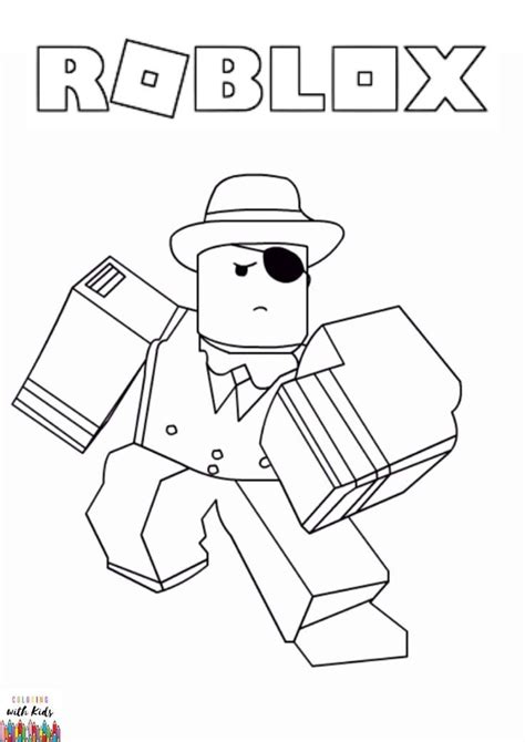 Roblox Coloring Page Image credit: Roblox Avatar Drawing by 